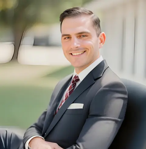Los Angeles personal injury attorney consulting with client about accident case and legal compensation options